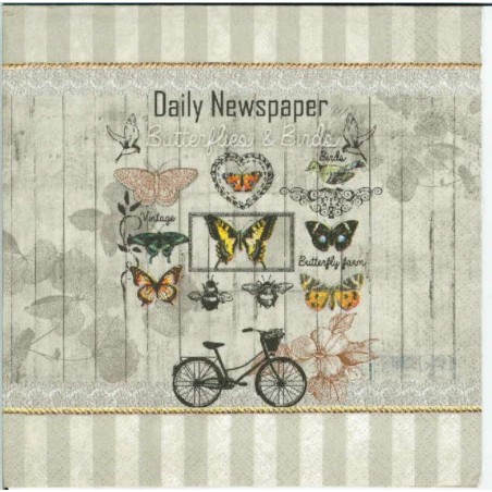 Χαρτοπετσέτα decoupage NOUVEAU 33 x 33 74913