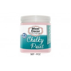 Χρώμα Κιμωλίας (Chalk paint ) Maxi Decor (ΡΟΖ) 250ml  CHP-507