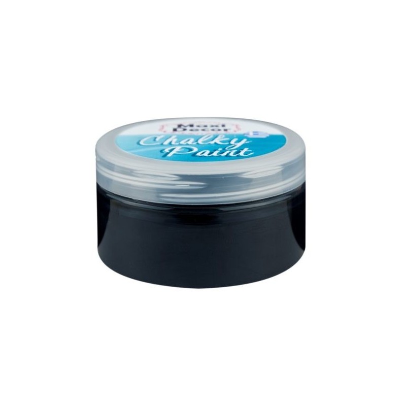 Χρώμα Κιμωλίας (Chalk paint ) Maxi Decor (ΜΑΥΡΟ) 100ml  CHP-510