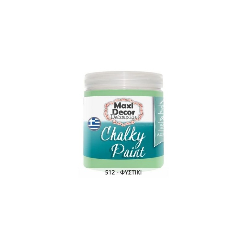 Χρώμα Κιμωλίας (Chalk paint ) Maxi Decor (ΦΥΣΤΙΚΙ) 250ml  CHP-512