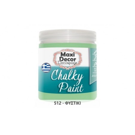 Χρώμα Κιμωλίας (Chalk paint ) Maxi Decor (ΦΥΣΤΙΚΙ) 250ml  CHP-512