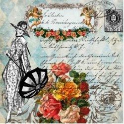 Transfer ARTEBELLA MIXART χρωματιστό 25 x 25 εκ 6073