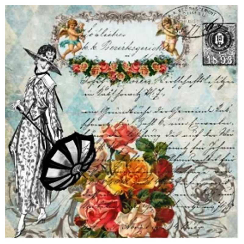 Transfer ARTEBELLA MIXART χρωματιστό 25 x 25 εκ 6073