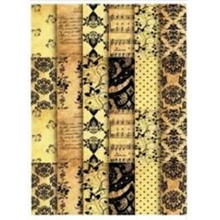 Ριζόχαρτο αυτοκόλλητο decoupage TELA 45.5 x 31 KOD-20