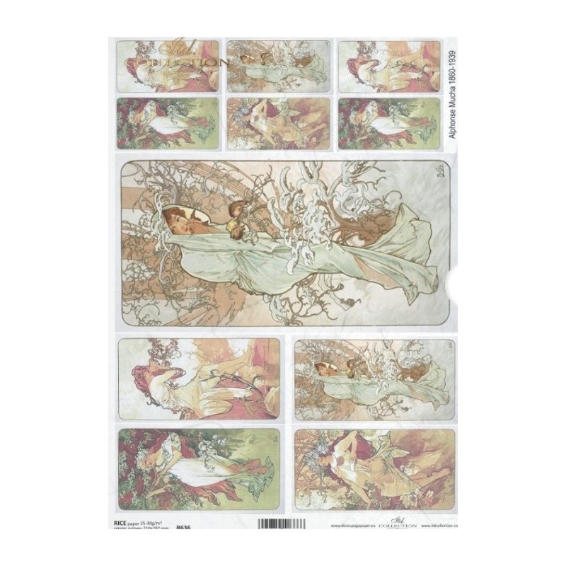 Ριζόχαρτο decoupage ITD 21X30 R0636