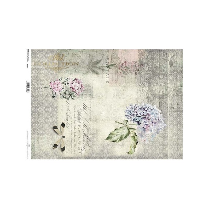 Ριζόχαρτο decoupage ITD 29,5 X 42 R0056L