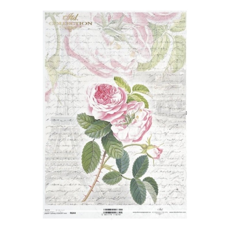 Ριζόχαρτο decoupage ITD 21X30 R0644