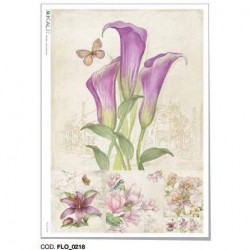 Ριζόχαρτο decoupage KALIT 45X32 FLO-0218 2
