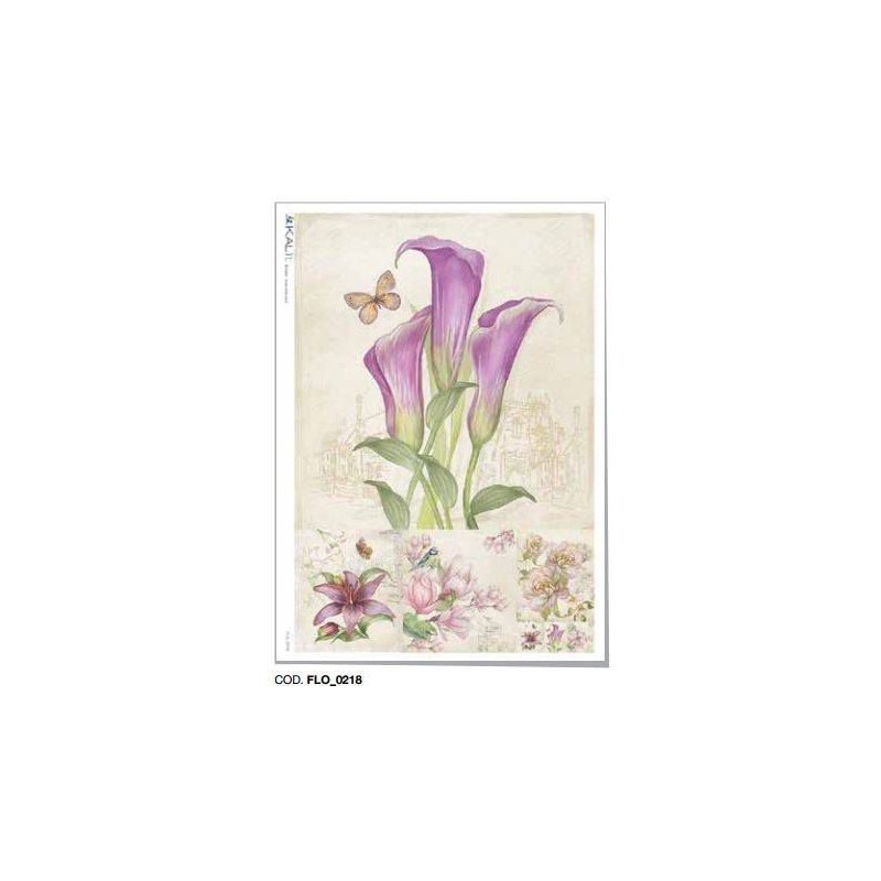 Ριζόχαρτο decoupage KALIT 45X32 FLO-0218
