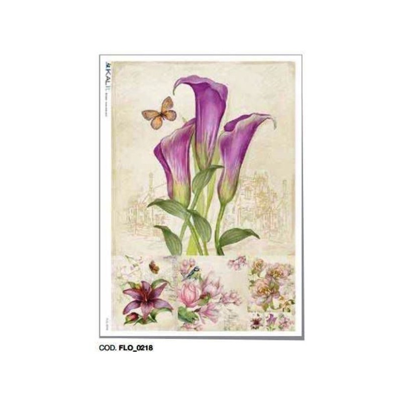 Ριζόχαρτο decoupage KALIT 45X32 FLO-0218