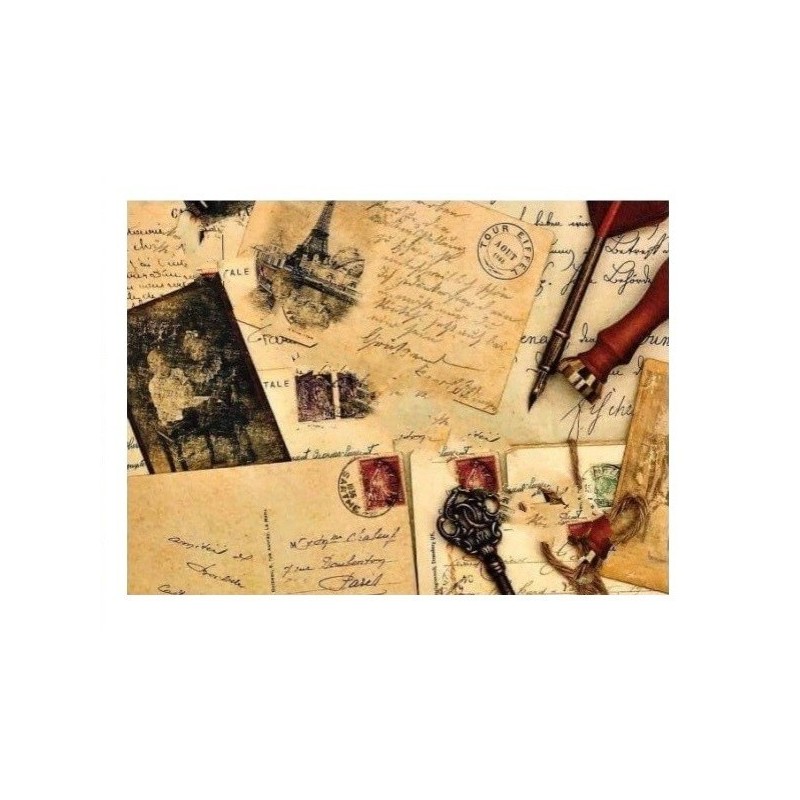 Ριζόχαρτο αυτοκόλλητο decoupage TELA 48 x 33 DF-098