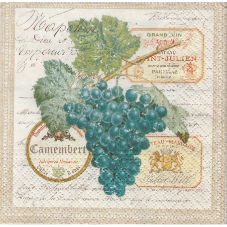 Χαρτοπετσέτα decoupage 25x25 SDC085800