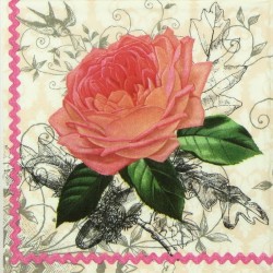 Χαρτοπετσέτα για decoupage 25x25 IHR 102621800