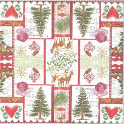 Χαρτοπετσέτα για decoupage 25x25 IHR 102621800 2