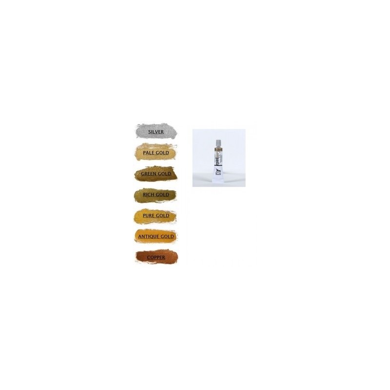 Πατίνα σωληνάριο Goldpasta Silver  20ml Renesans 17674
