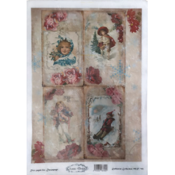 Ριζόχαρτο Decoupage  Artistic Design A3 MR-744