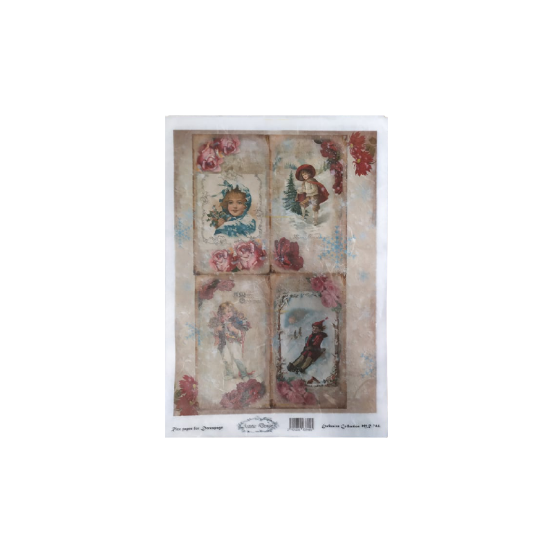 Ριζόχαρτο Decoupage  Artistic Design A3 MR-744