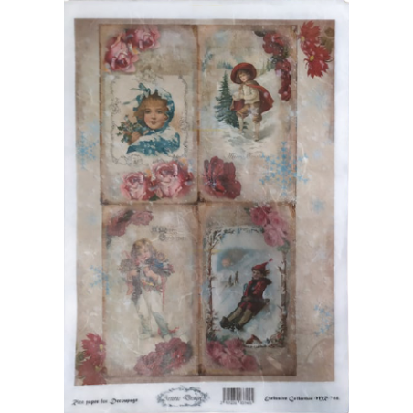Ριζόχαρτο Decoupage  Artistic Design A3 MR-744