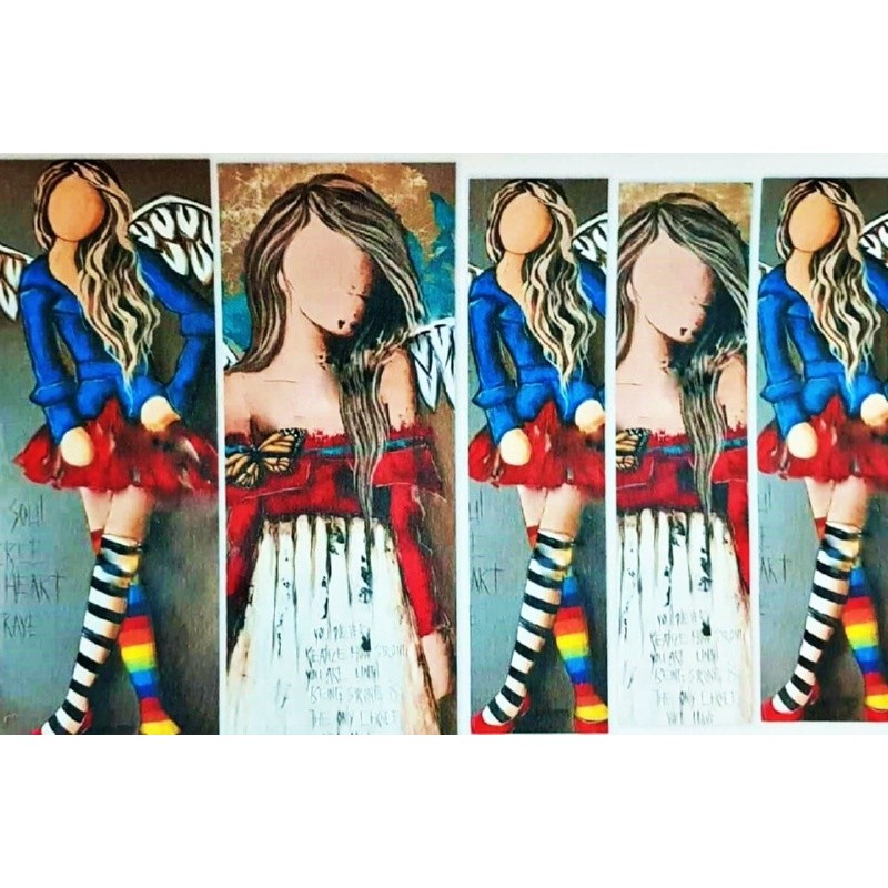 Ριζόχαρτο αυτοκόλλητο decoupage TELA 42 X 31 TT-191