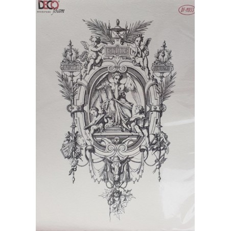 Ριζόχαρτο αυτοκόλλητο decoupage TELA 42 X 31 TT-191