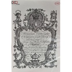 Ριζόχαρτο αυτοκόλλητο decoupage TELA 42 X 31 TT-191