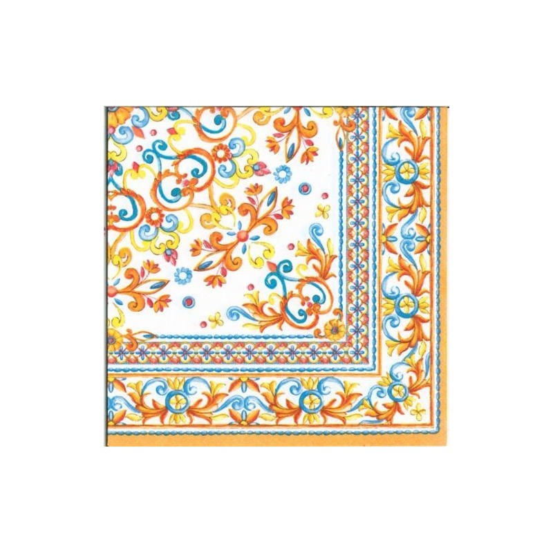 Χαρτοπετσέτα για decoupage 33X33  0414-MEOR