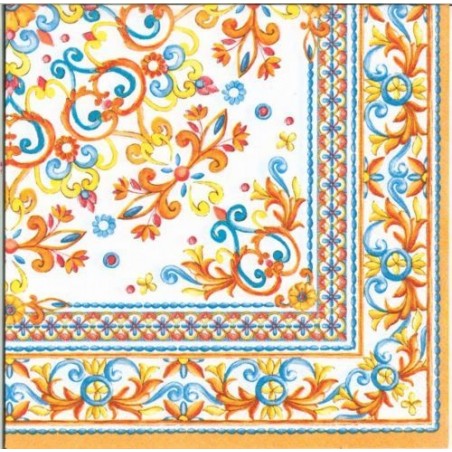 Χαρτοπετσέτα για decoupage 33X33  0414-MEOR