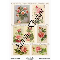 Ριζόχαρτο Decoupage  Artistic Design A3 MR-530