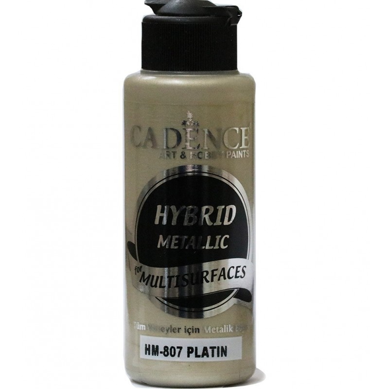 Χρώμα υβριδικό μεταλλικό 120ml CADENCE \"dark gold\" HM-813
