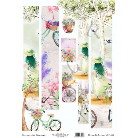 Ριζόχαρτο Decoupage Artistic Design A3 NCF-545