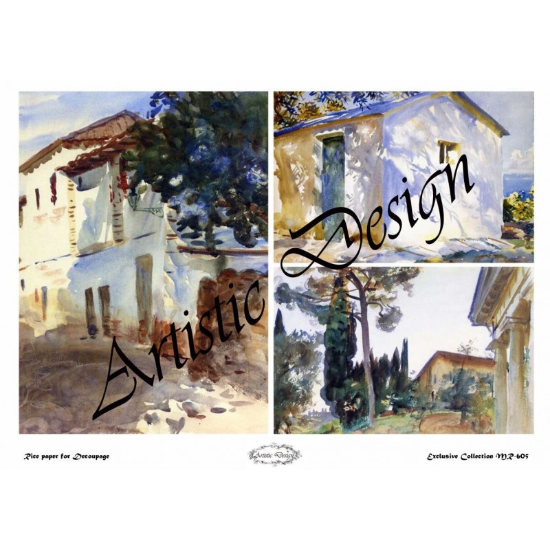 Ριζόχαρτο Decoupage  Artistic Design A3 MR-605