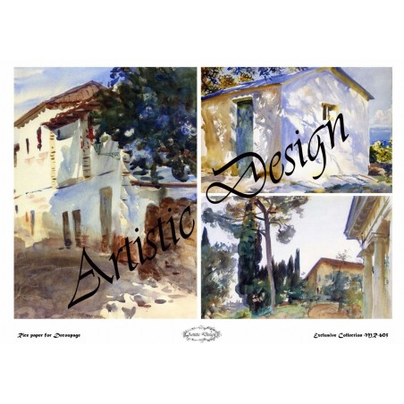 Ριζόχαρτο Decoupage  Artistic Design A3 MR-605