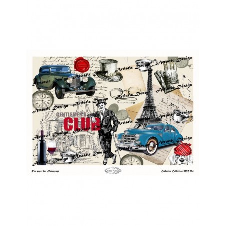 Ριζόχαρτο Decoupage  Artistic Design A3 MR-334