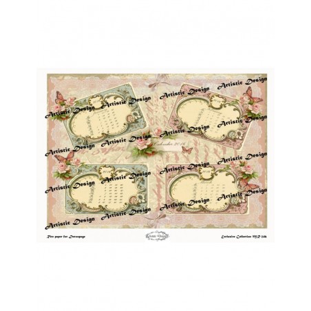 Ριζόχαρτο Decoupage  Artistic Design A3 MR-246