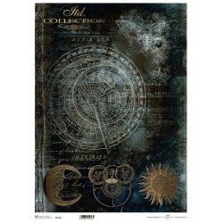Ριζόχαρτο decoupage ITD 29,5 X 42 R0095L