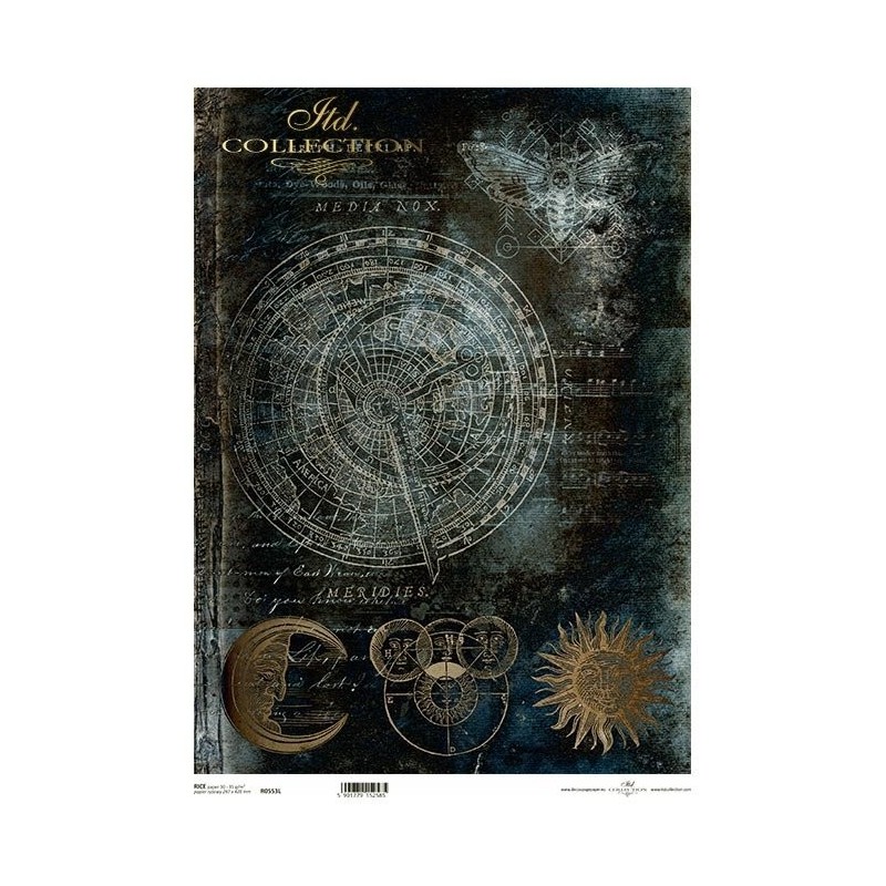 Ριζόχαρτο decoupage ITD 29,5 X 42 R0095L