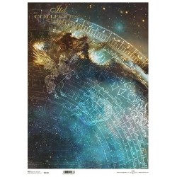 Ριζόχαρτο decoupage ITD 29,5 X 42 R0095L