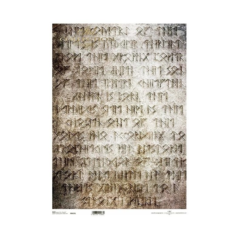 Ριζόχαρτο decoupage ITD 29,5 X 42 R0095L