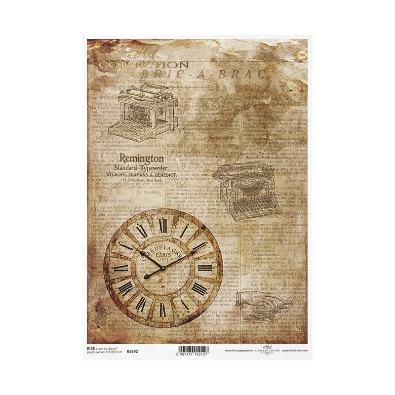 Ριζόχαρτο decoupage ITD 21x30 R0628