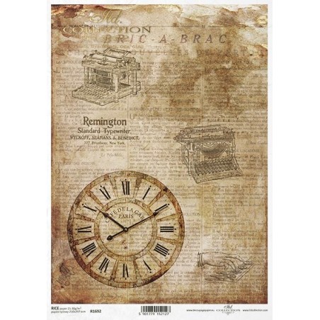 Ριζόχαρτο decoupage ITD 21x30 R0628