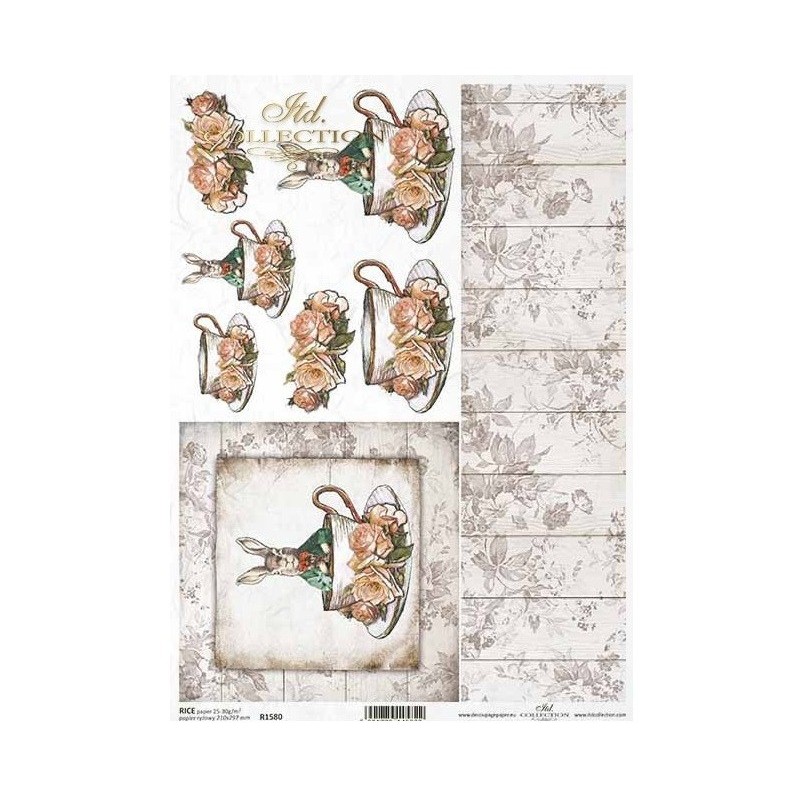 Ριζόχαρτο decoupage ITD 21x30 R0628