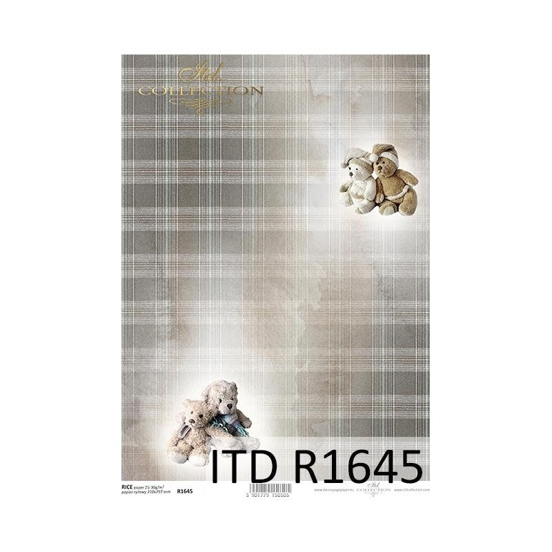 Ριζόχαρτο decoupage ITD 21x30 R0628