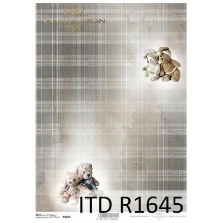 Ριζόχαρτο decoupage ITD 21x30 R0628