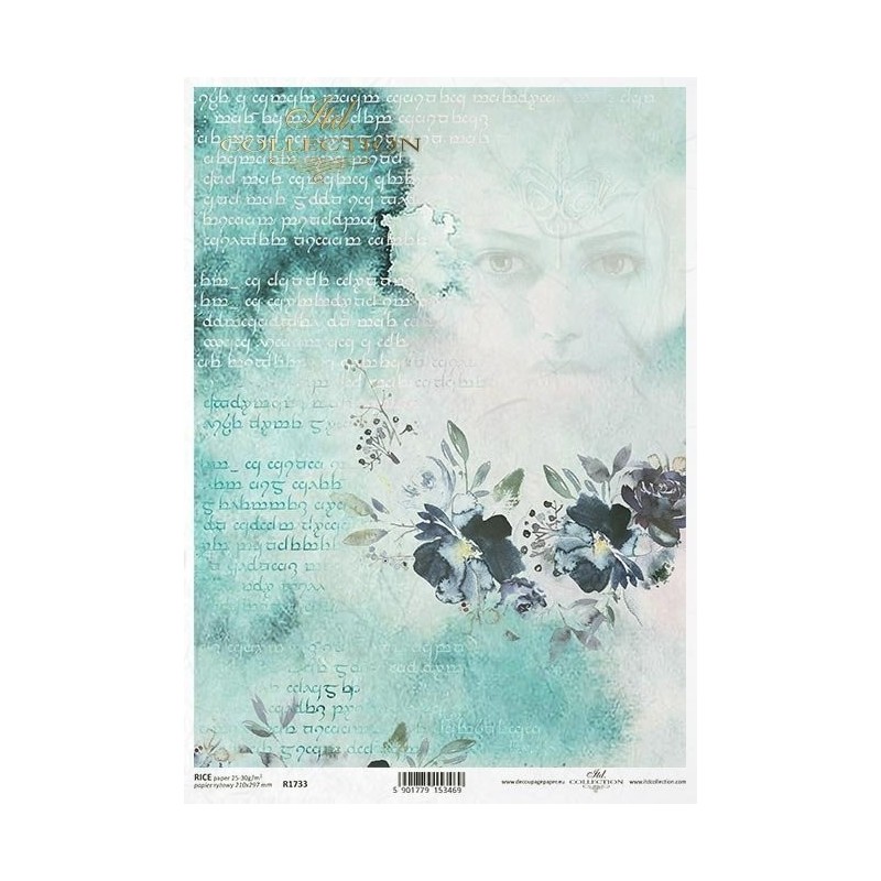 Ριζόχαρτο decoupage ITD 21x30 R0628
