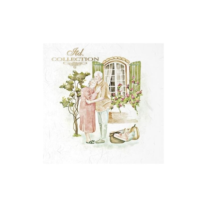 Ριζόχαρτο decoupage ITD 21x30 R0628