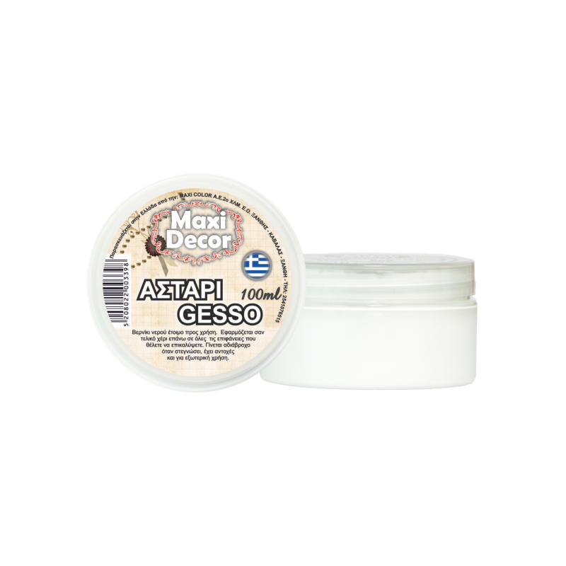 Αστάρι GESSO διάφανο MAXI DECOR 100ml 1041