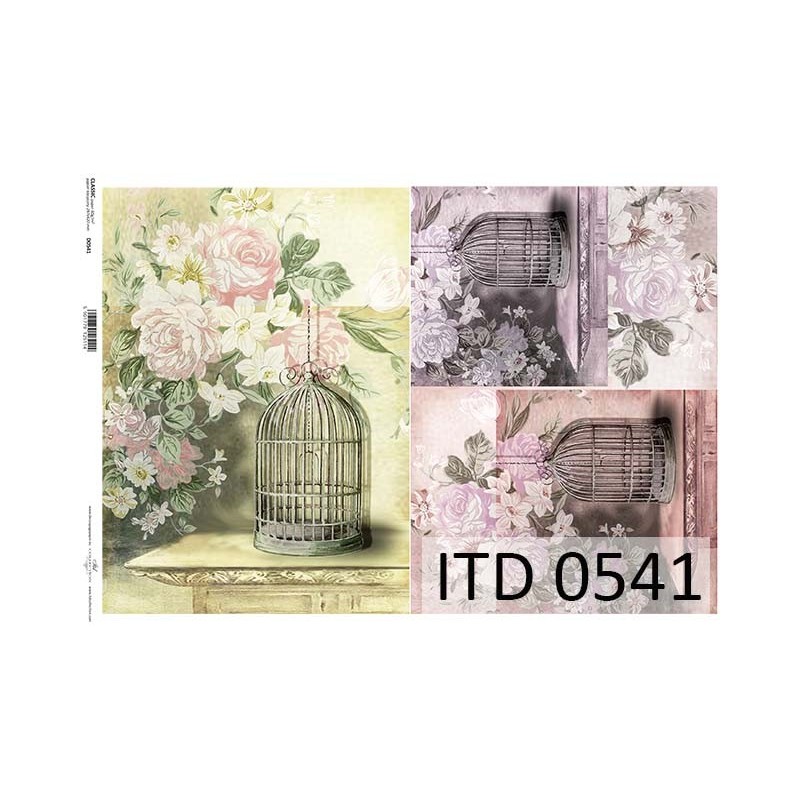 Χαρτί decoupage classic 60gr ITD-DO541