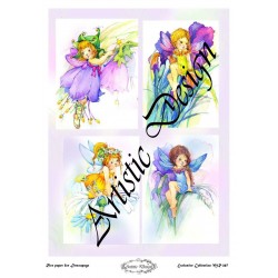 Ριζόχαρτο Decoupage  Artistic Design A3 MR-267 2