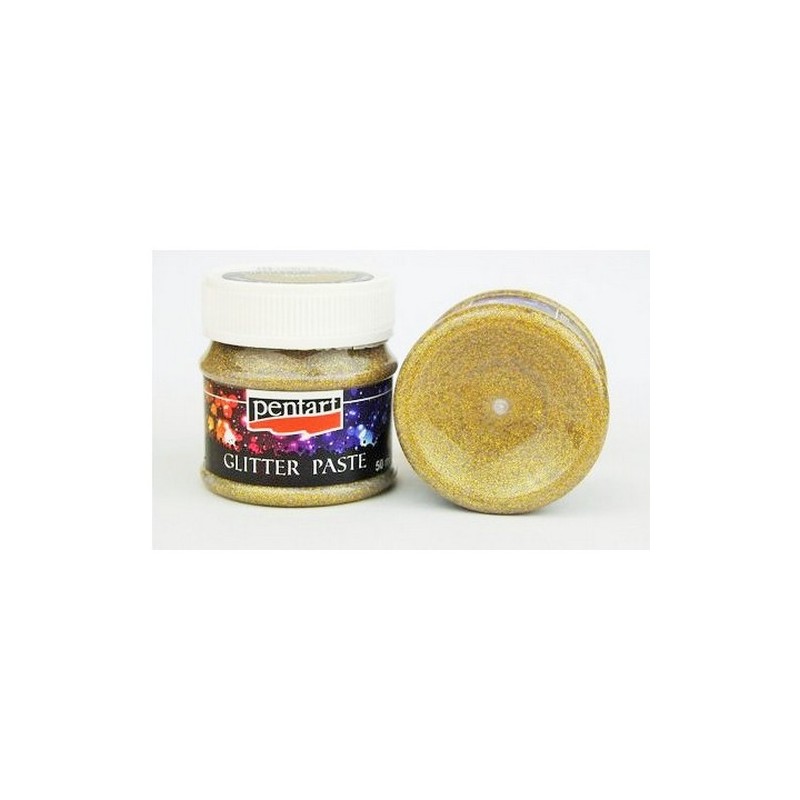 Glitter Paste Medium Gold Pentart 50ml 13048