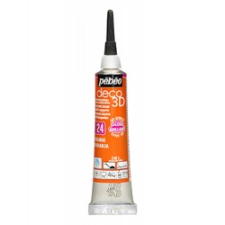 Περίγραμμα DECO 3D 20ml PEBEO πορτοκαλί  561248